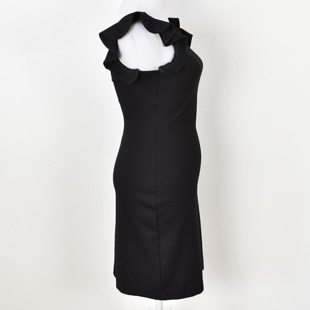 Amanda Uprichard Ruffle Bodycon Sheath Dress - S - Picture 7 of 9